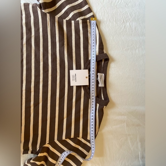 Norse Projects Holger Compact Cotton Bold Stripe Tee - Picture 12 of 12